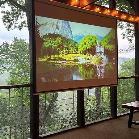 Treehouse Cabin With Mountain, River Views And Arcades Blue Ridge Luaran gambar