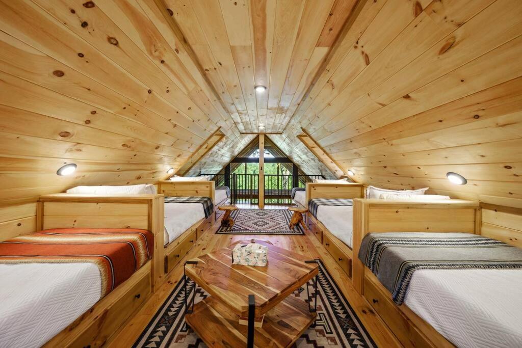 Treehouse Cabin With Mountain, River Views And Arcades Blue Ridge Luaran gambar