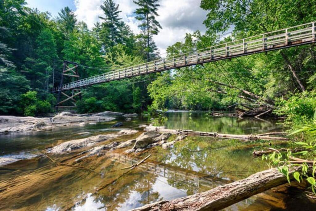 Treehouse Cabin With Mountain, River Views And Arcades Blue Ridge Luaran gambar