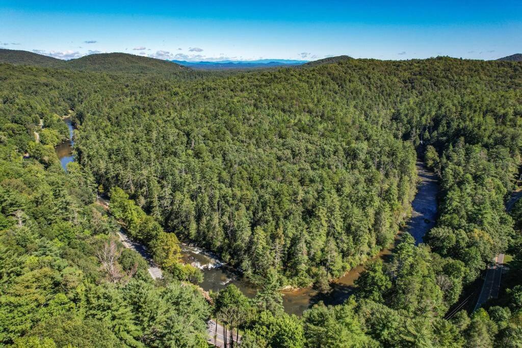 Treehouse Cabin With Mountain, River Views And Arcades Blue Ridge Luaran gambar