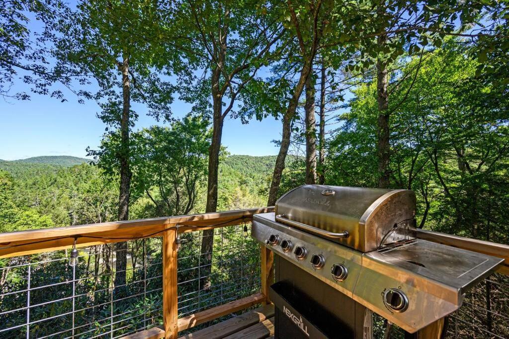 Treehouse Cabin With Mountain, River Views And Arcades Blue Ridge Luaran gambar